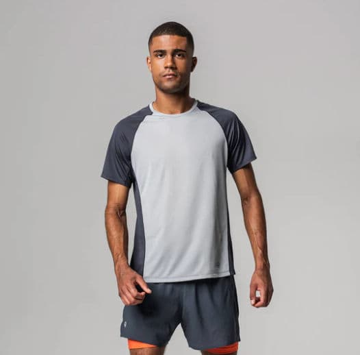 Camiseta Deportiva Gris para Hombre